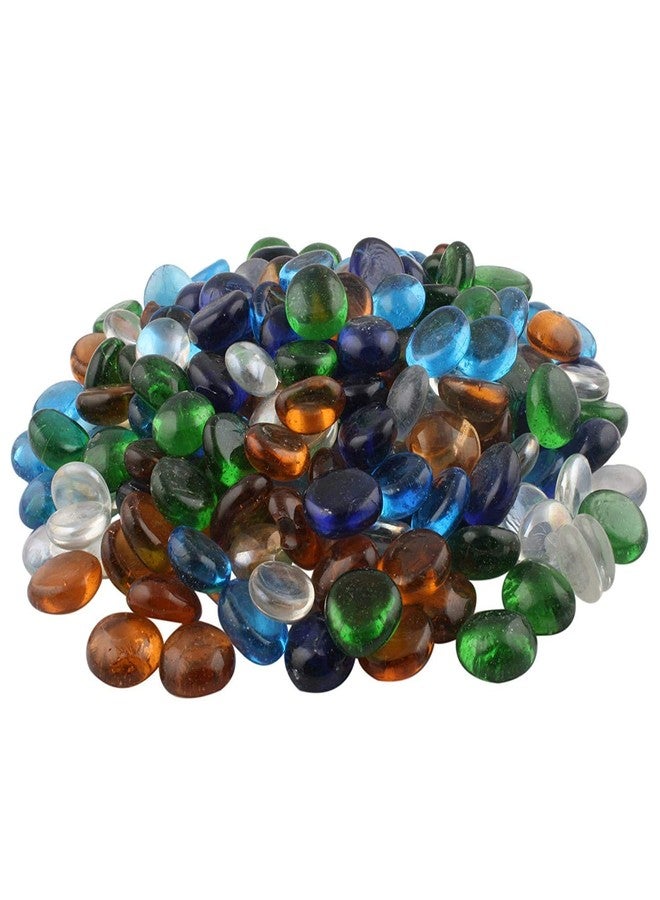 Promote Trader Decorative Glass Pebbles (Pack 250 Grams Pebbles) Colorful Vase Fillers for Home Decoration - Image 3